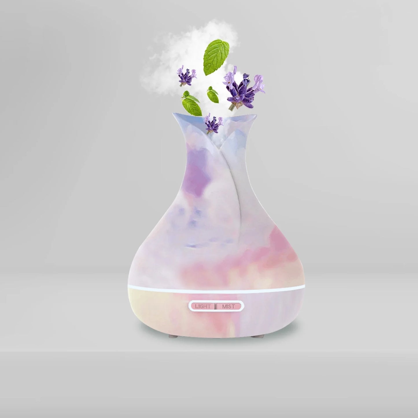 Tie Dyed Unique Ultrasonic Aromatherapy Mist Diffuser Humidifier (300 Ml) - TechNova
