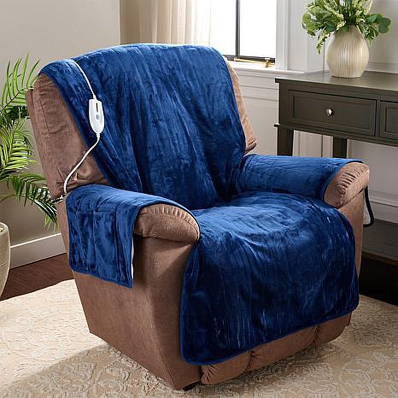 Improvements Heated Recliner Slip Cover - TechNova