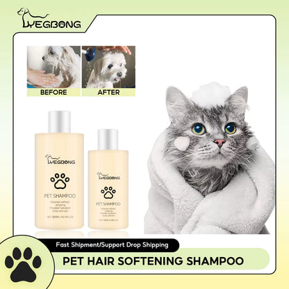 Flea-Killing Pet Shampoo for Dog Grooming - Soften Hair, Deodorize, Reduce Itching - TechNova