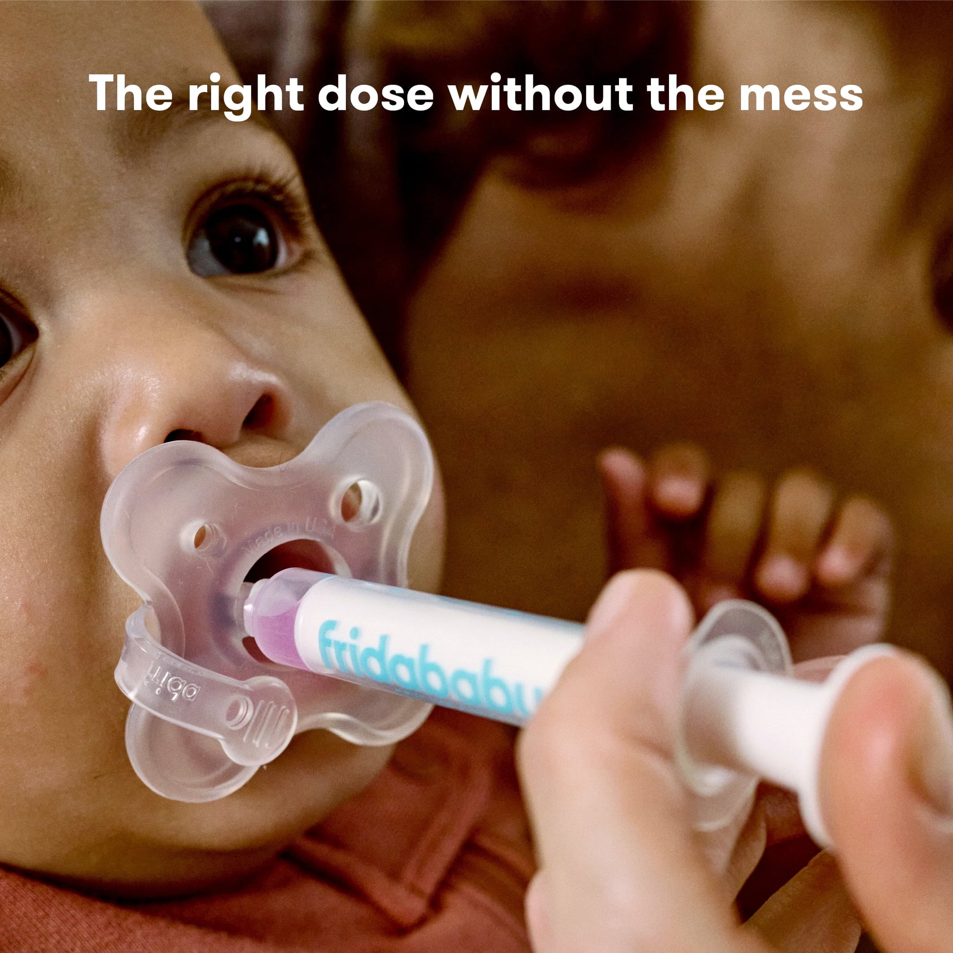 Medifrida Accu - Dose Baby Medicine Syringe with Pacifier Tip - TechNova