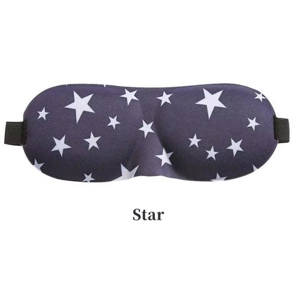 3D Contoured Cup Sleep Mask - Block Out Light, Perfect for Men & Women - TechNova