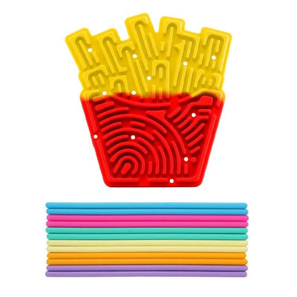 Sensory Activity Board Silicone Pad Early Learning Games Early Education Toys Party Favors for Christmas, Birthday, Halloween, Thanksgiving, School Day Kindergarten Activity Tools Stress Relief Quiet Toys - TechNova