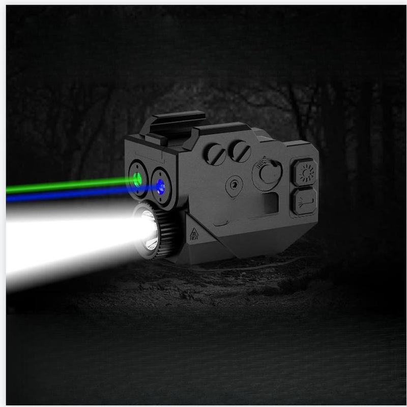 With Purple/Ir/Green/Blue Beams - Light Handheld Flash Adjustable Tactical High Lumen Double Hammock Set Steel Stand Bright Yellow Inflatable Lemon Edc Flashlight - TechNova