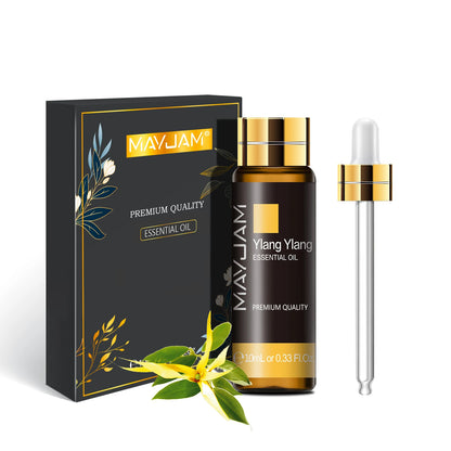 10Ml Pure Plant Essential Oil for Humidifier Diffusers Mint Lavender Tea Tree Rose Vanilla Sandalwood Jasmine Pure Nature Oil - TechNova