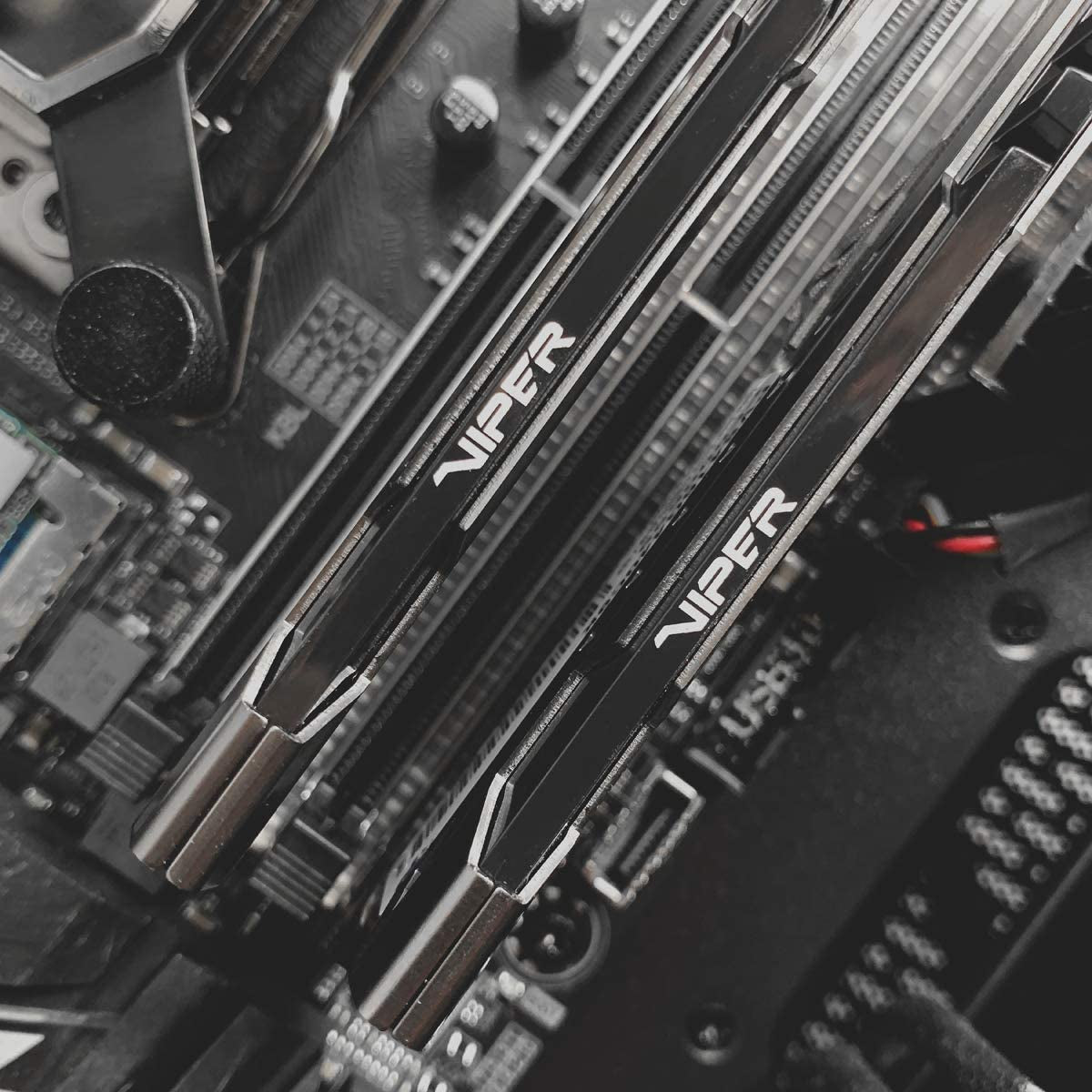 Patriot Viper Steel DDR4 RAM 16GB (1X16GB) 3200Mhz CL16 1.35V UDIMM Desktop Gaming Memory Module Compatible with XMP - PVS416G320C6 - TechNova