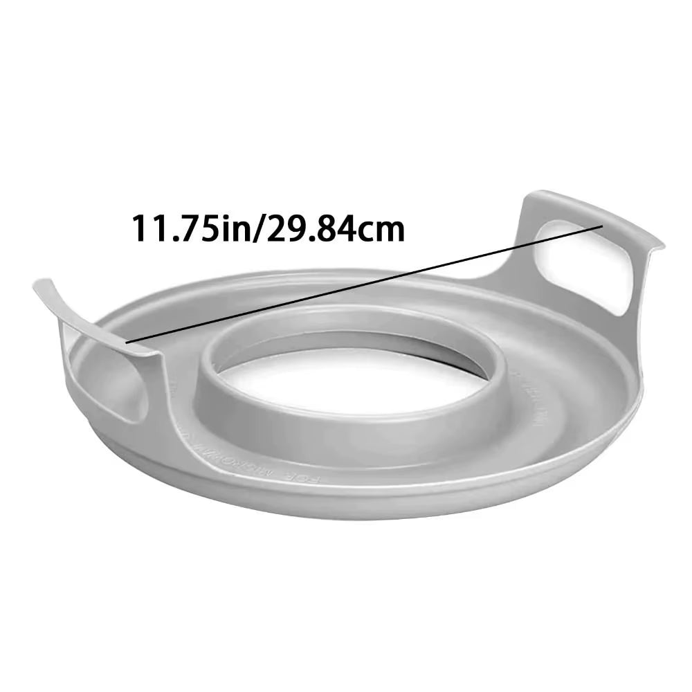 Microwave Plates Holder Heat Resistant Microwave Bowl Holder for Carrying Hot Food Home Cooking Supplies - TechNova