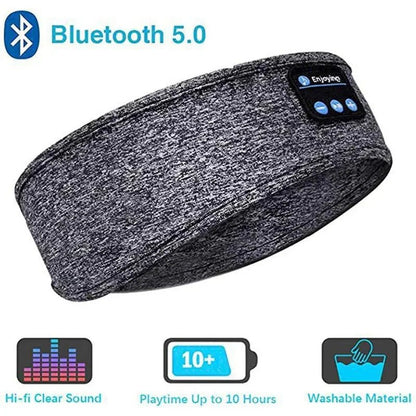 Bluetooth Sleep Headband – Wireless Headphones, Built - In Speakers, Comfortable Fabric, 10 - Hour Battery Life - TechNova