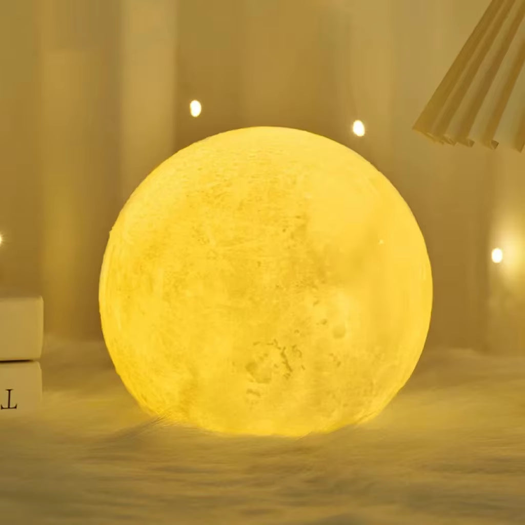 LED Moon Galaxy Light DIY Kit - Perfect Birthday Gift, Bedroom Decoration (Warm Light) - TechNova