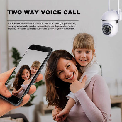 3MP IP Wifi Camera Baby Monitor Indoor Security Camera with Phone App 2 - Way Audio, Infrared Night Vision 2.4 Ghz - TechNova