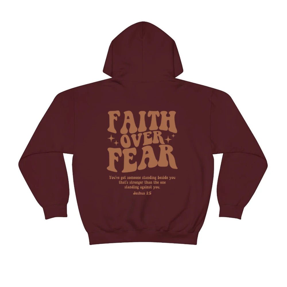 Christian Faith Sweatshirt - Trendy Religious Hoodie for Women - TechNova