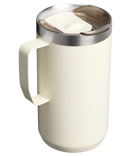 STANLEY Everyday Camp Mug | Drink Through Lid | Cup for Coffee, Tea and Drinks | Insulated Stainless Steel Coffee Mug | BPA - Free - TechNova