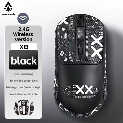 X8 Wireless Gaming Mouse 500Mah TYPE - C Rechargeable Office Mouse Suitable for Laptop Desktop Computers - TechNova