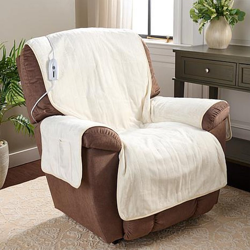 Improvements Heated Recliner Slip Cover - TechNova