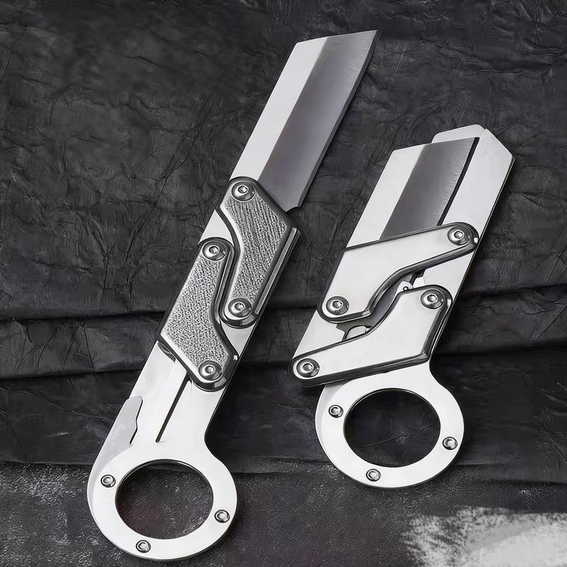 Outdoor Multi - Function EDC Mini Sharp Folding Knife, Mechanical Claw Knife, Fruit Knife - TechNova