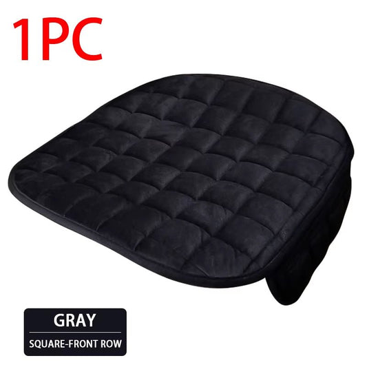 Winter Plush Car Seat Cover Warm Soft Auto Seat Cushion anti Slip Chair Protector Pad Universal for Most Car Models - TechNova