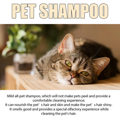 Flea-Killing Pet Shampoo for Dog Grooming - Soften Hair, Deodorize, Reduce Itching - TechNova