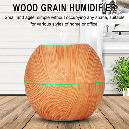 Ultrasonic Essential Oil Diffuser & Humidifier with Color-Changing LED - Large Room Vaporizer - TechNova