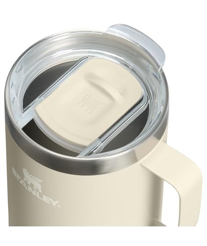 STANLEY Everyday Camp Mug | Drink Through Lid | Cup for Coffee, Tea and Drinks | Insulated Stainless Steel Coffee Mug | BPA - Free - TechNova