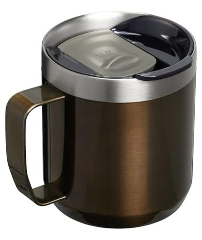 STANLEY Everyday Camp Mug | Drink Through Lid | Cup for Coffee, Tea and Drinks | Insulated Stainless Steel Coffee Mug | BPA - Free - TechNova