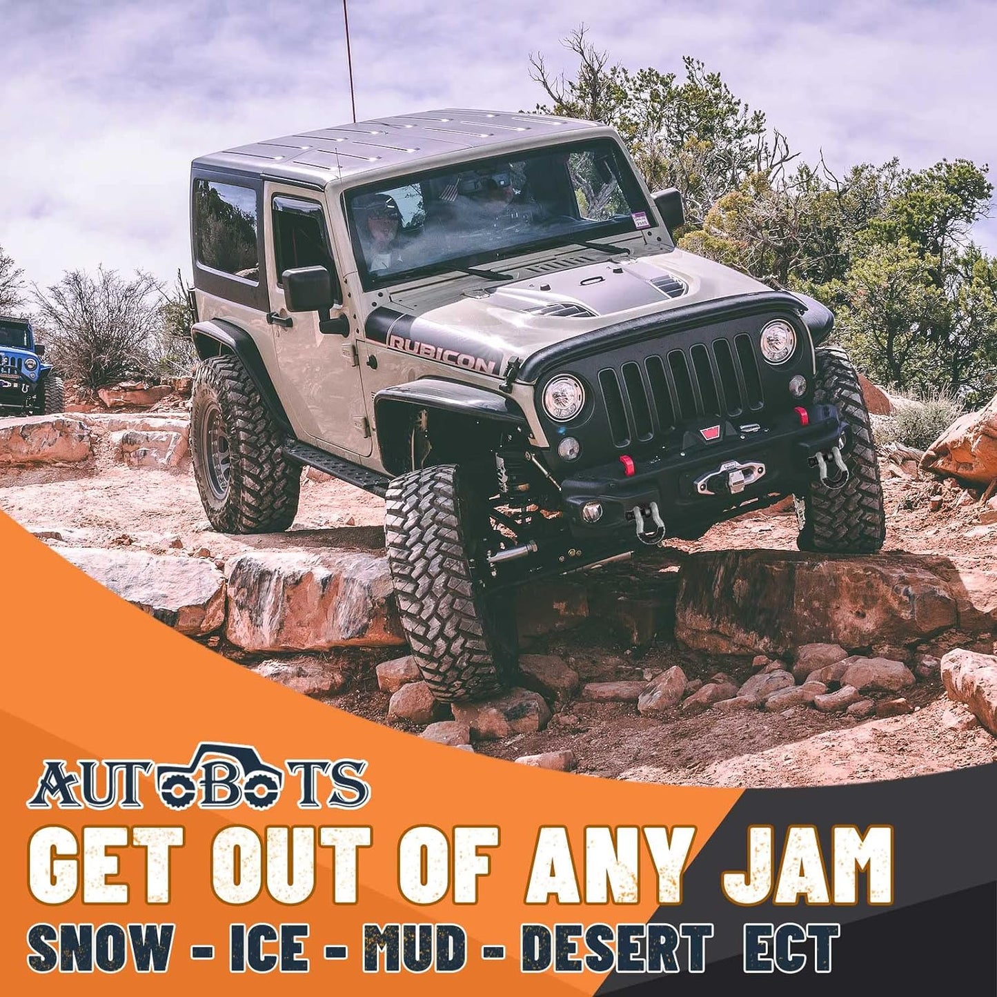 Bow Shackles 3/4" D Ring Shackle (2 Pack), 48,000Ib Break Strength with 7/8" Pin, 2 Isolator and 4 Washers Kit for Offroad Vehicle Truck Recovery Gray - TechNova