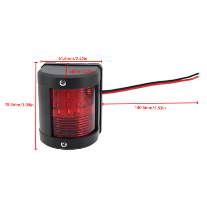 IP66 Waterproof LED Navigation Signal Light Marine Boat Yacht Accessories Marine Navigation Signal Lights 12V/24V - TechNova