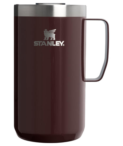 STANLEY Everyday Camp Mug | Drink Through Lid | Cup for Coffee, Tea and Drinks | Insulated Stainless Steel Coffee Mug | BPA - Free - TechNova