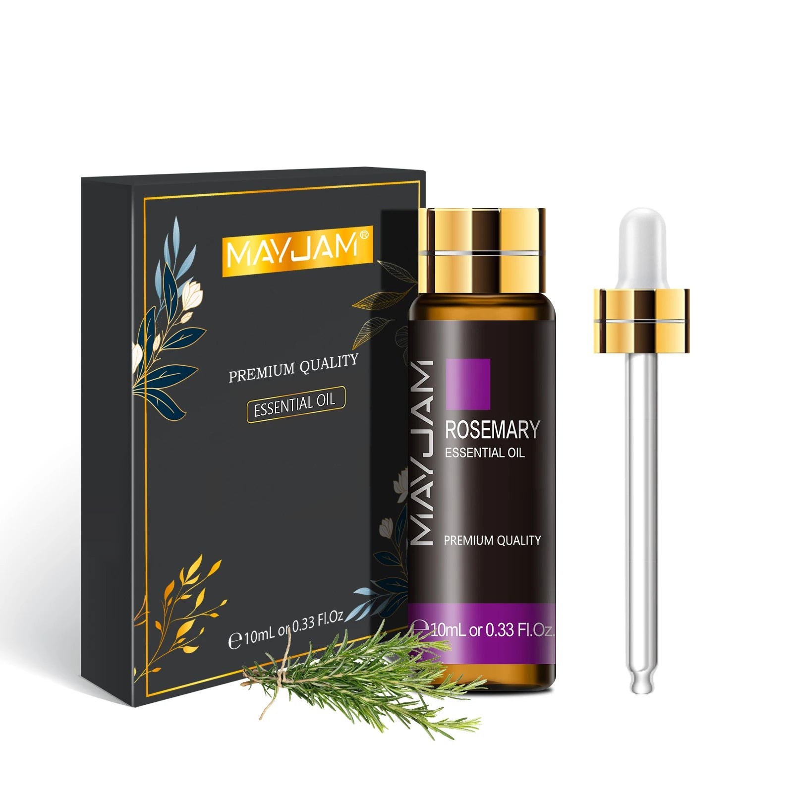 10Ml Pure Plant Essential Oil for Humidifier Diffusers Mint Lavender Tea Tree Rose Vanilla Sandalwood Jasmine Pure Nature Oil - TechNova