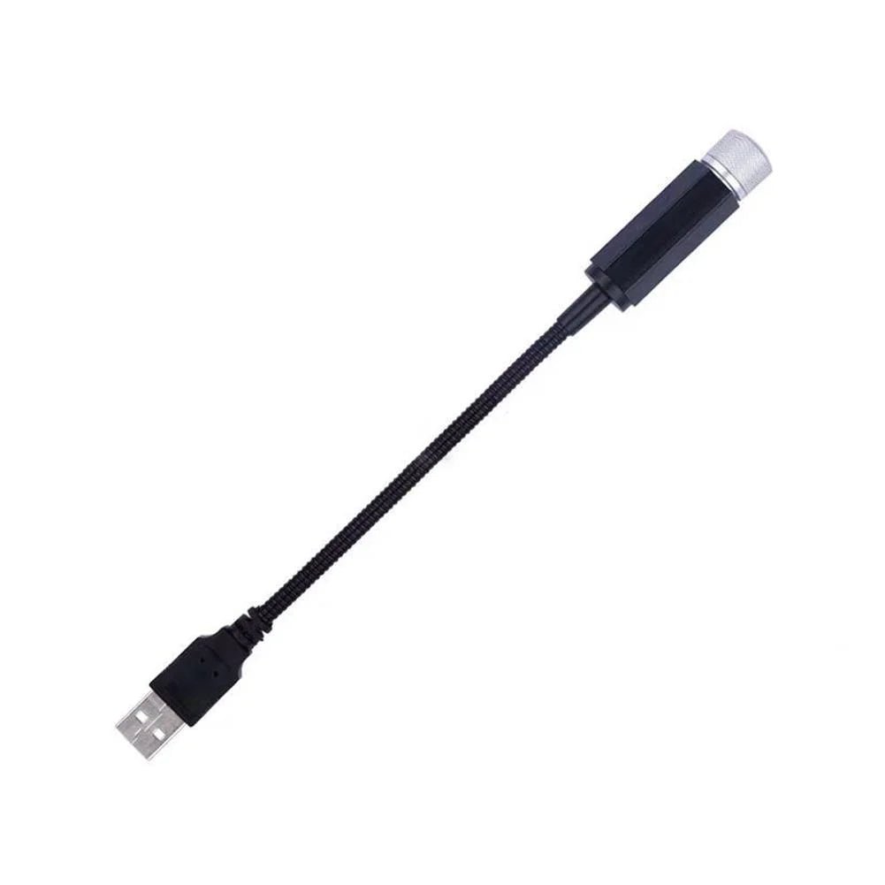 Adjustable USB LED Galaxy Projector Night Light for Car, Ceiling & Bedroom - TechNova