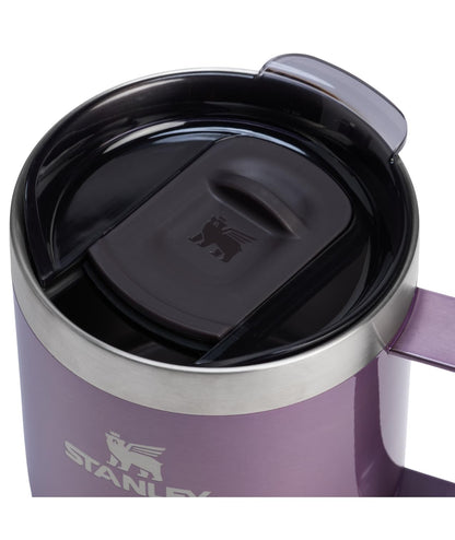 STANLEY Everyday Camp Mug | Drink Through Lid | Cup for Coffee, Tea and Drinks | Insulated Stainless Steel Coffee Mug | BPA - Free - TechNova