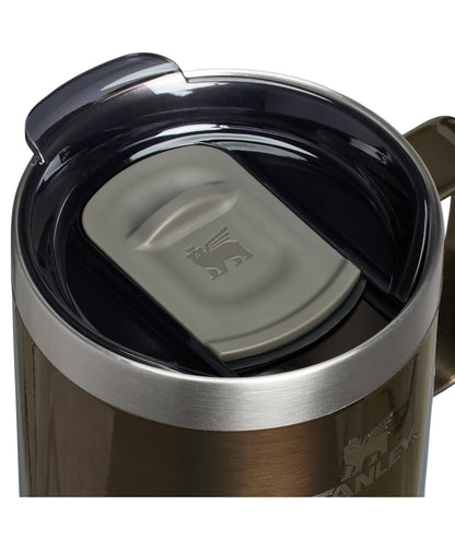 STANLEY Everyday Camp Mug | Drink Through Lid | Cup for Coffee, Tea and Drinks | Insulated Stainless Steel Coffee Mug | BPA - Free - TechNova