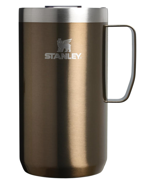 STANLEY Everyday Camp Mug | Drink Through Lid | Cup for Coffee, Tea and Drinks | Insulated Stainless Steel Coffee Mug | BPA - Free - TechNova