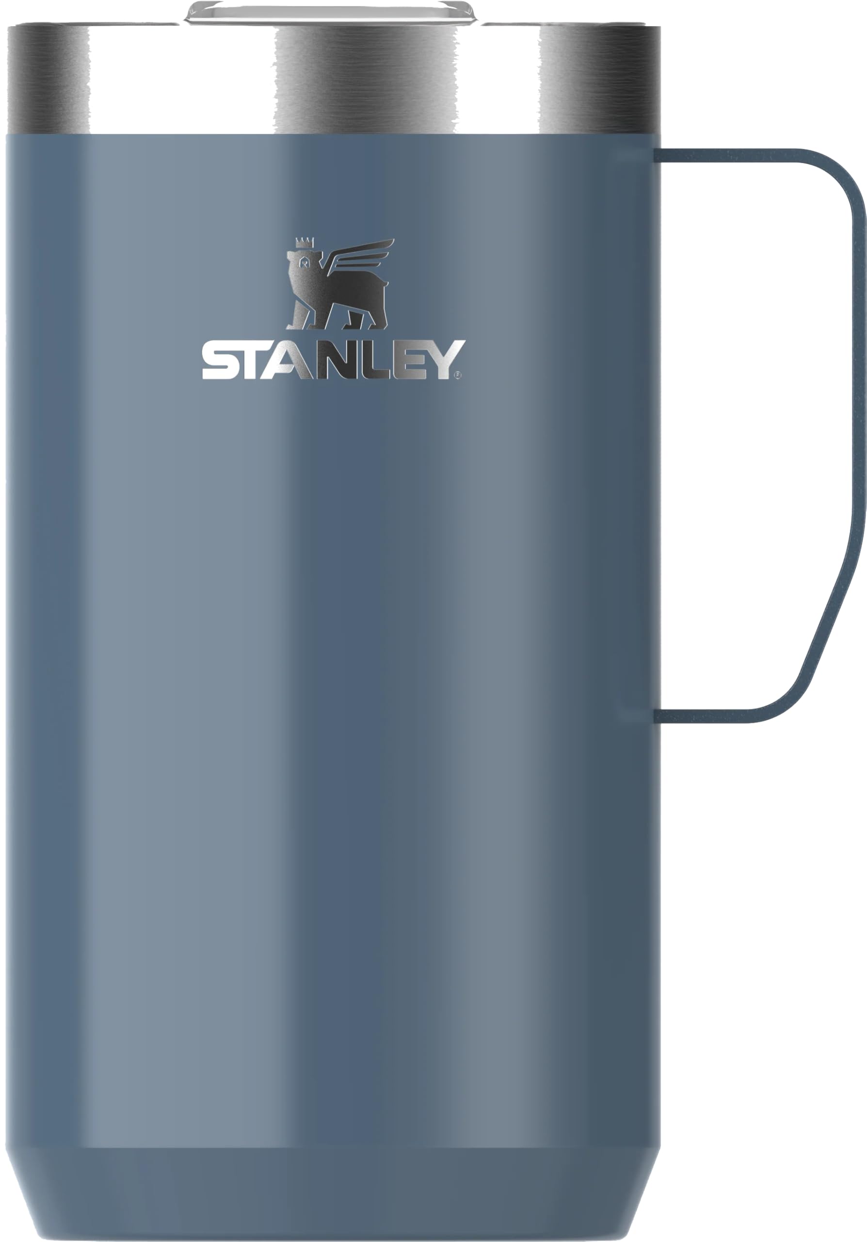 STANLEY Everyday Camp Mug | Drink Through Lid | Cup for Coffee, Tea and Drinks | Insulated Stainless Steel Coffee Mug | BPA - Free - TechNova