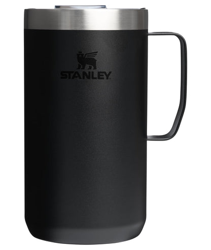 STANLEY Everyday Camp Mug | Drink Through Lid | Cup for Coffee, Tea and Drinks | Insulated Stainless Steel Coffee Mug | BPA - Free - TechNova