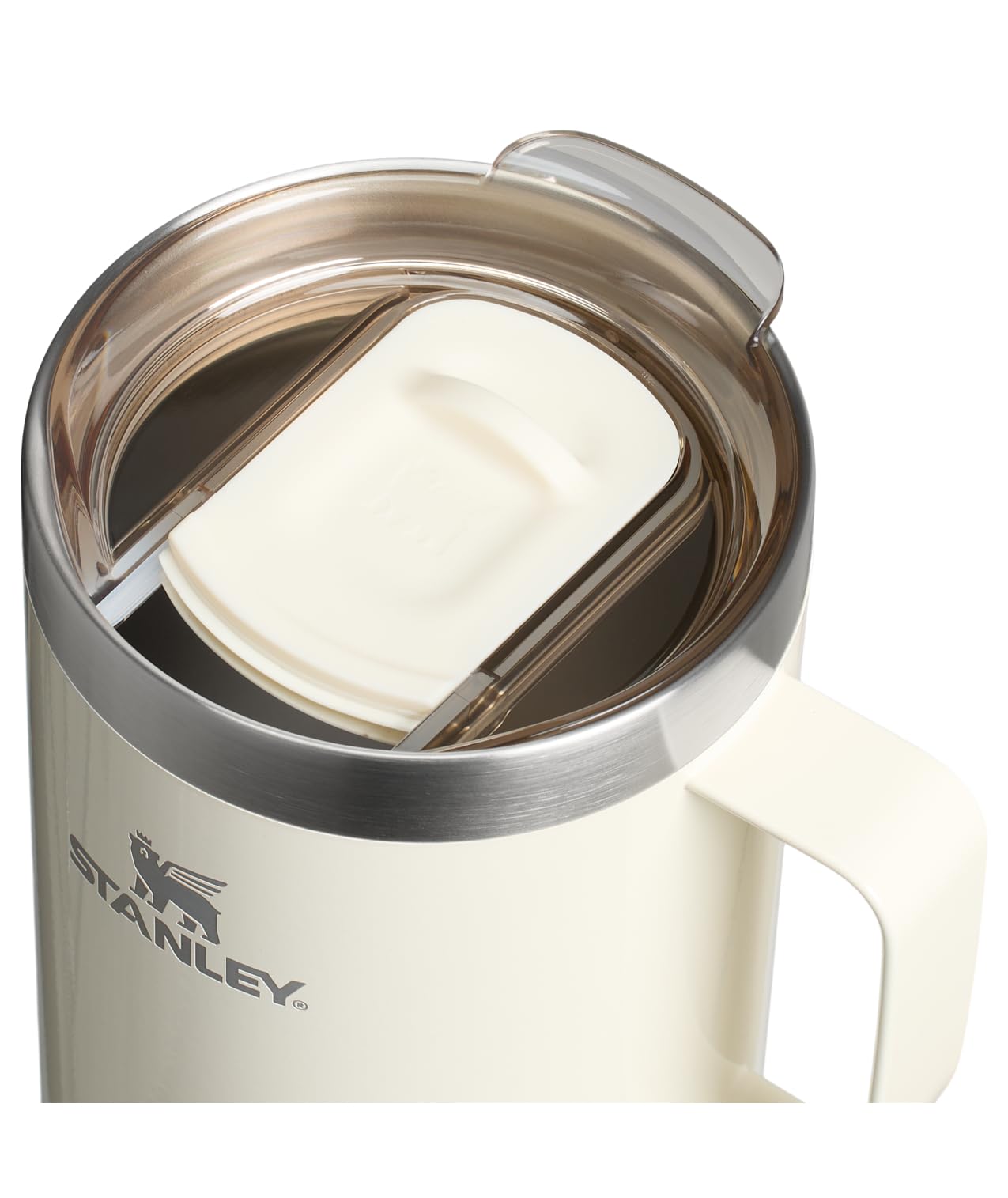 STANLEY Everyday Camp Mug | Drink Through Lid | Cup for Coffee, Tea and Drinks | Insulated Stainless Steel Coffee Mug | BPA - Free - TechNova