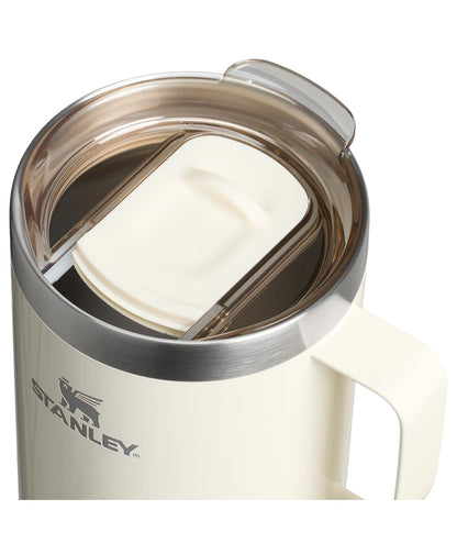 STANLEY Everyday Camp Mug | Drink Through Lid | Cup for Coffee, Tea and Drinks | Insulated Stainless Steel Coffee Mug | BPA - Free - TechNova