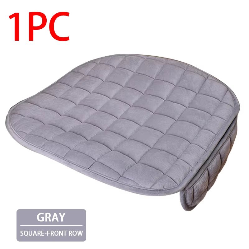 Winter Plush Car Seat Cover Warm Soft Auto Seat Cushion anti Slip Chair Protector Pad Universal for Most Car Models - TechNova