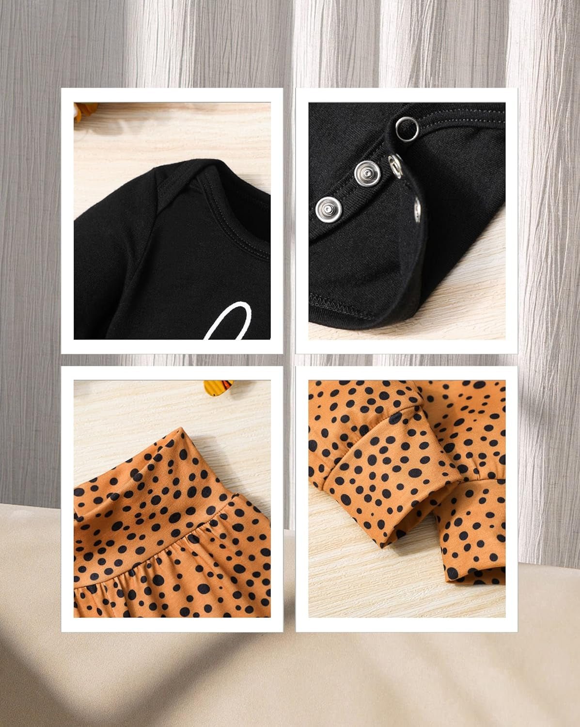 Newborn Baby Girl Clothes Hi I'M New Here Newborn Outfit Infant Romper Floral Pants Cute Baby Girl Outfits 4PC Set - TechNova