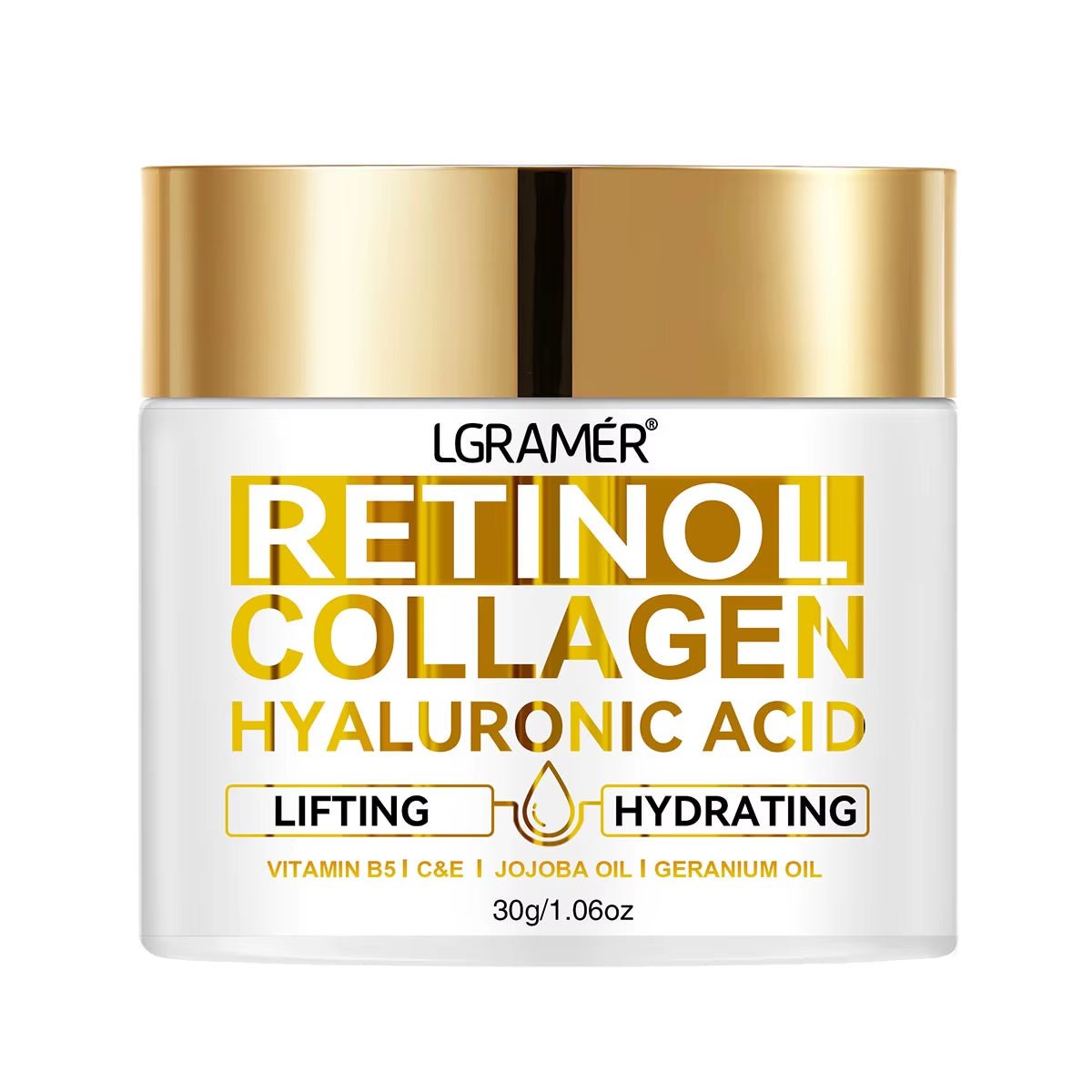 Retinol Face Cream - Anti Aging Moisturizer & Wrinkle Remover - 30&60ML - TechNova