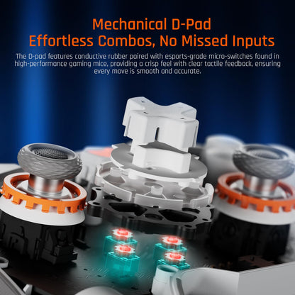 BIGBIG WON BLITZ2 Wireless Controller, 16 Fully Mechanical Micro Switch, 2000Hz Report Rate, TMR Electromagnetic Joysticks, PC Controller for PC/Switch/iOS/Android - TechNova