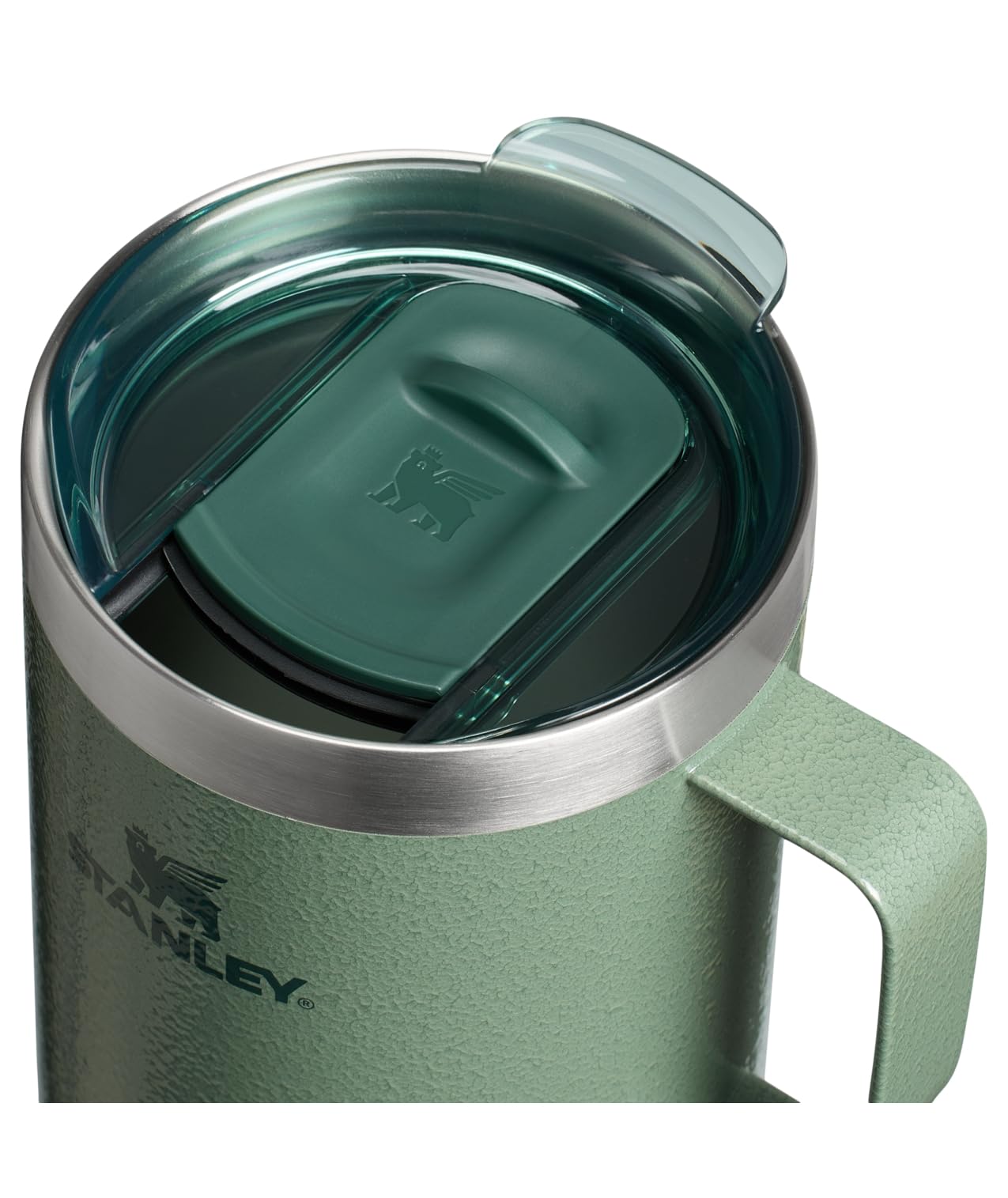 STANLEY Everyday Camp Mug | Drink Through Lid | Cup for Coffee, Tea and Drinks | Insulated Stainless Steel Coffee Mug | BPA - Free - TechNova