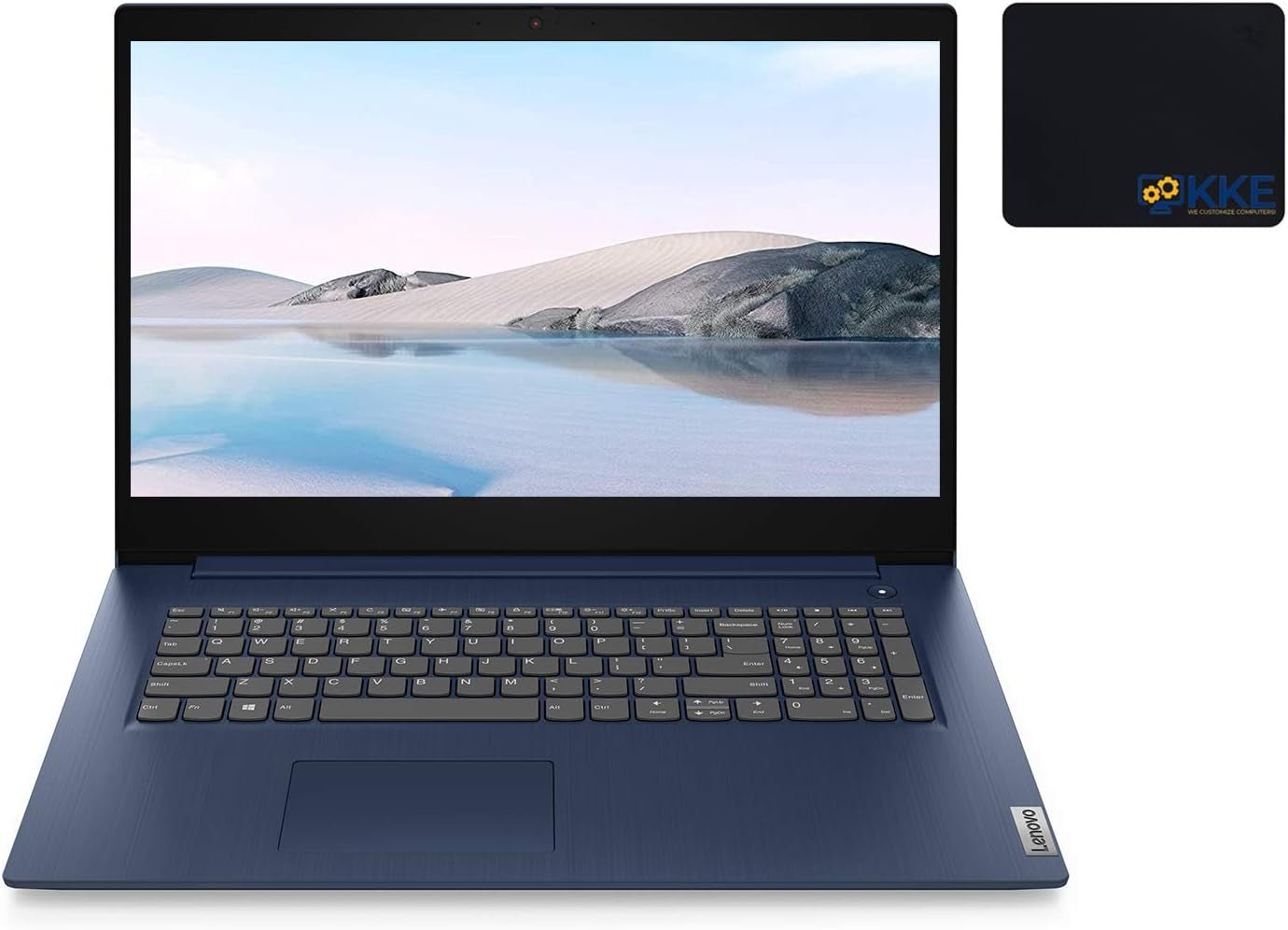 2021 Ideapad 3 Laptop, 17.3" HD+, Intel Core I5 - 1035G1 Processor, HDMI, Bluetooth, Wi - Fi, Webcam, Online Class, Zoom, Windows 10, Abyss Blue, KKE Bundle (20GB RAM | 1TB SSD) - TechNova