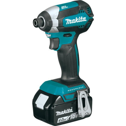 Makita (XT269M - R) 18V LXT® Brushless 2 Pc. Combo Kit, XPH12Z, XDT13Z (4.0Ah) (Factory Reconditioned) - TechNova