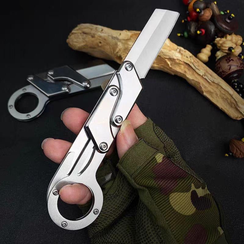 Outdoor Multi - Function EDC Mini Sharp Folding Knife, Mechanical Claw Knife, Fruit Knife - TechNova