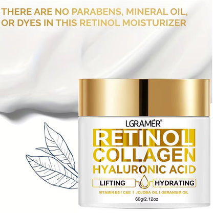 Retinol Face Cream - Anti Aging Moisturizer & Wrinkle Remover - 30&60ML - TechNova