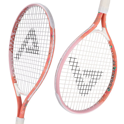 Tennis Rackets for Kids Aluminum Alloy 17'' with Cover Bag for Beginner Junior Children Tennis Racquet - TechNova