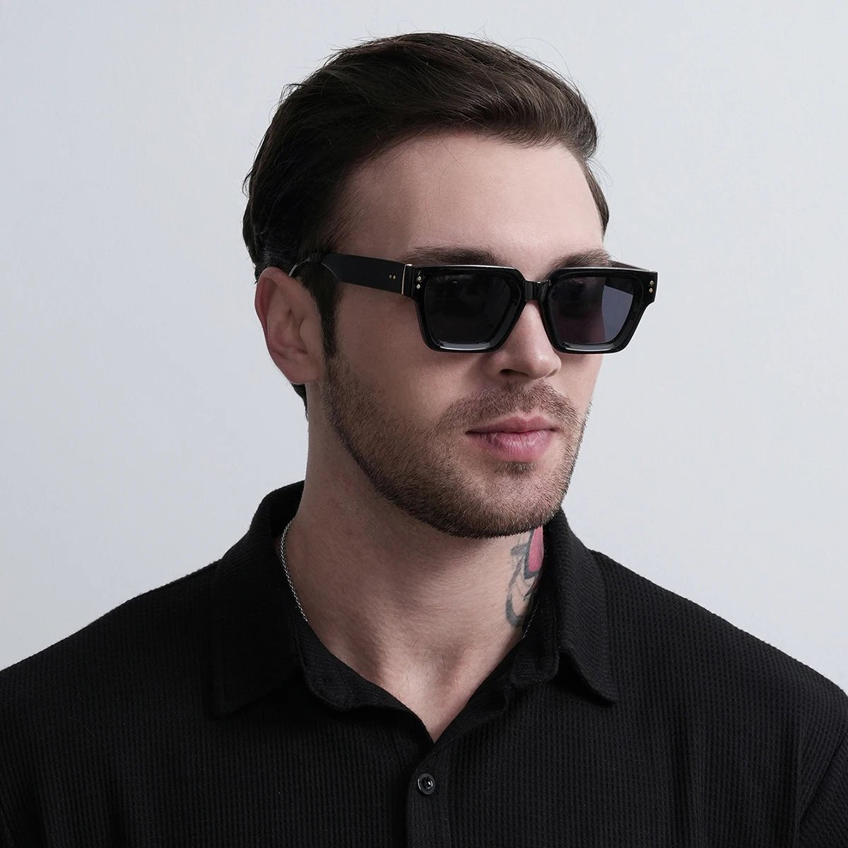 2025 Whole Luxury Premium Shades Designer Black Brand Sunglasses Mens Square Sun Glasses for Women - TechNova