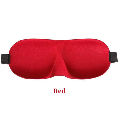 3D Contoured Cup Sleep Mask - Block Out Light, Perfect for Men & Women - TechNova