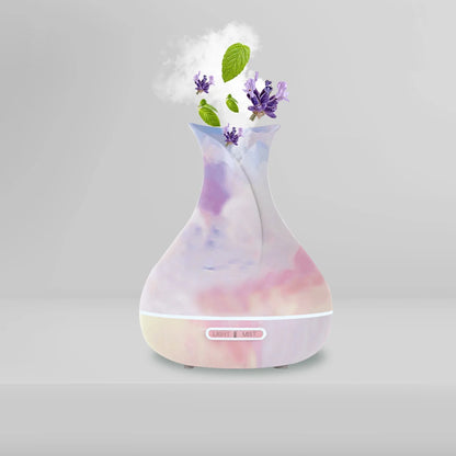Tie Dyed Unique Ultrasonic Aromatherapy Mist Diffuser Humidifier (300 Ml) - TechNova