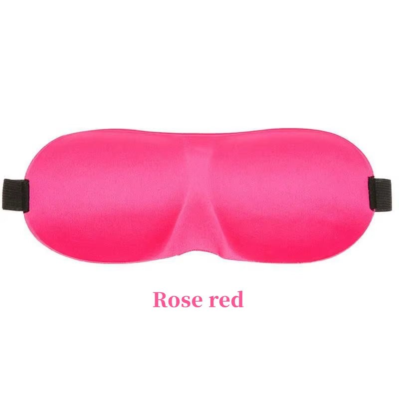 3D Contoured Cup Sleep Mask - Block Out Light, Perfect for Men & Women - TechNova