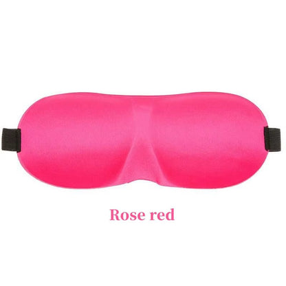 3D Contoured Cup Sleep Mask - Block Out Light, Perfect for Men & Women - TechNova